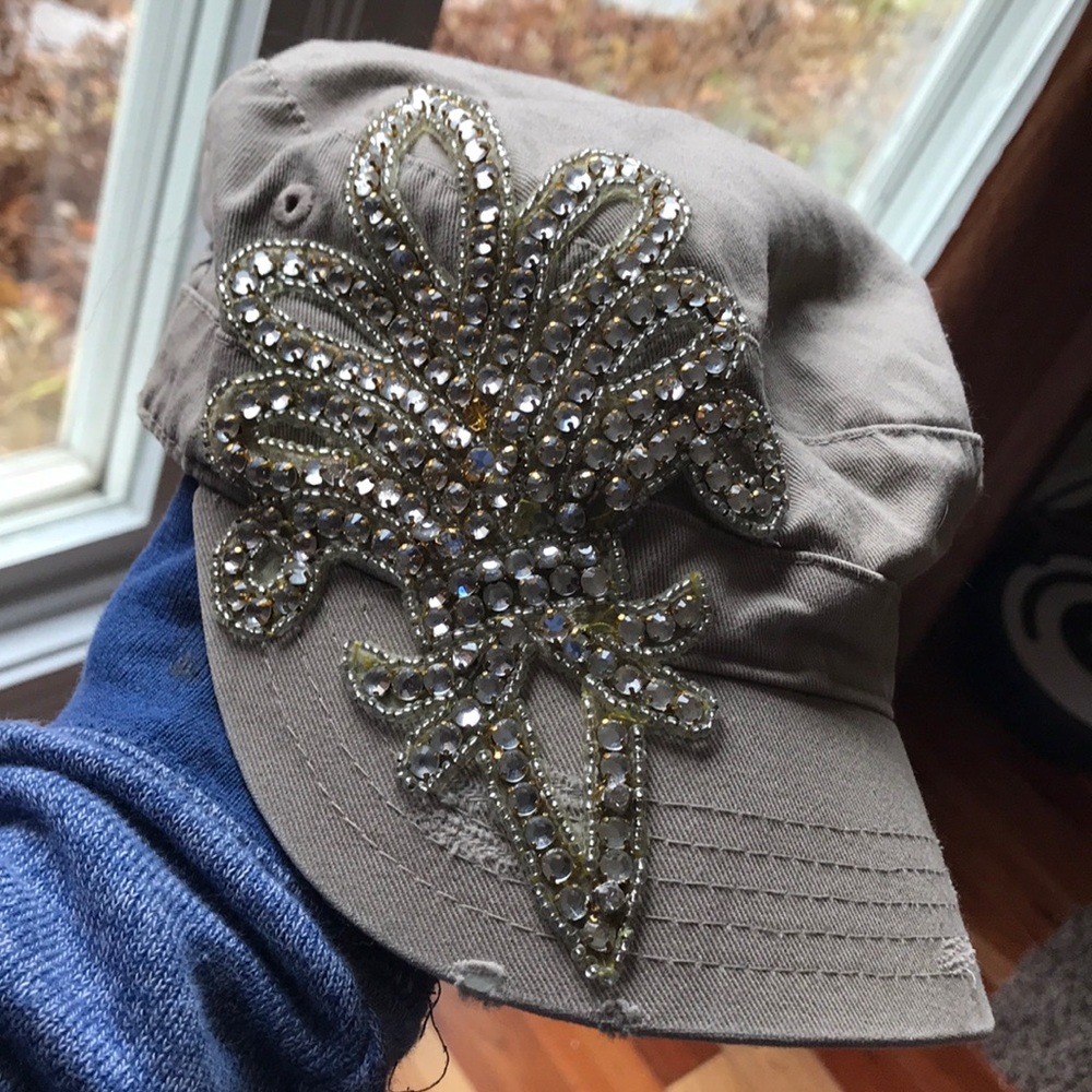 Newspaper Boy Jeweled Hat